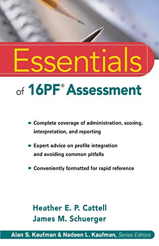 Essentials of 16PF Assessment (Essentials of Psychological Assessment) von Wiley