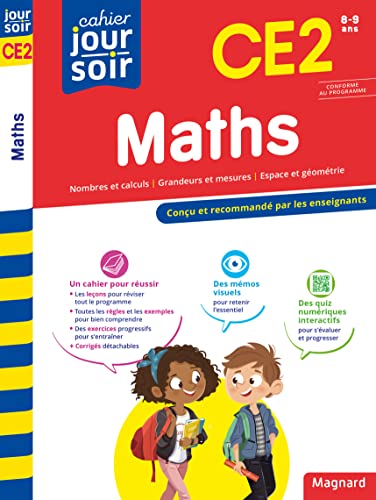 Maths CE2 - Cahier Jour Soir: Conçu et recommandé par les enseignants von MAGNARD