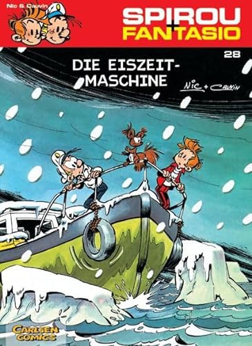 Spirou und Fantasio 28: Die Eiszeit-Maschine: Spannende Abenteuer für Mädchen und Jungen ab 8 (28) von Carlsen Verlag GmbH