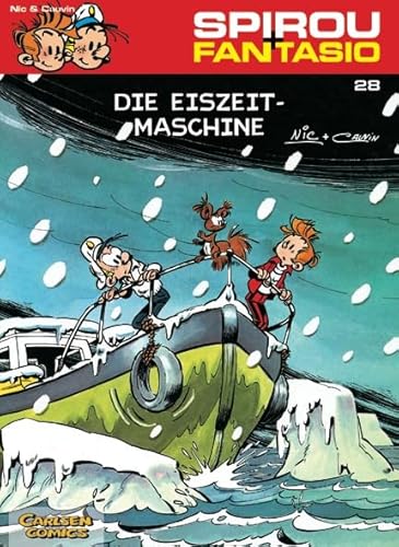 Spirou und Fantasio 28: Die Eiszeit-Maschine: Spannende Abenteuer für Mädchen und Jungen ab 8 (28) von CARLSEN COMICS