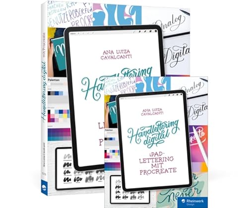 Handlettering digital: iPad-Lettering mit Procreate von Rheinwerk
