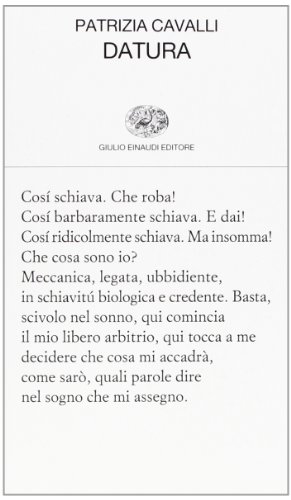 Datura (Collezione di poesia, Band 414)