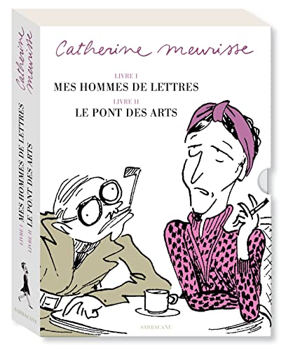 Coffret Catherine Meurisse: Mes hommes de lettres et Le pont des arts von SARBACANE