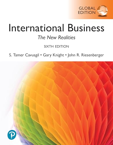 International Business: The New Realities -- Global Edition von Pearson Education Limited