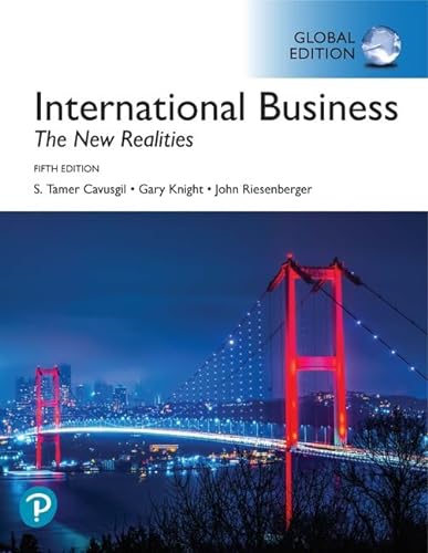 International Business: The New Realities, Global Edition + MyLab Management with Pearson eText (Package) von Pearson Education Limited