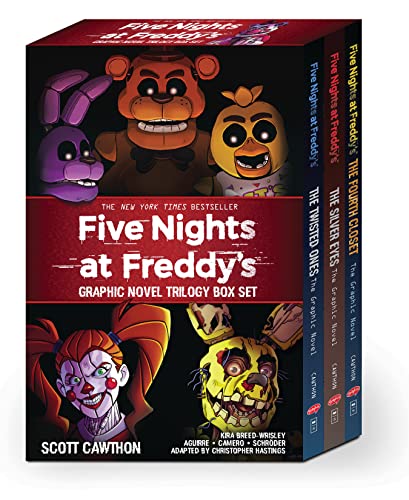 Five Nights at Freddy's Graphic Novel Trilogy Box Set: The Fourth Closet / the Twisted Ones / the Silver Eyes von Scholastic