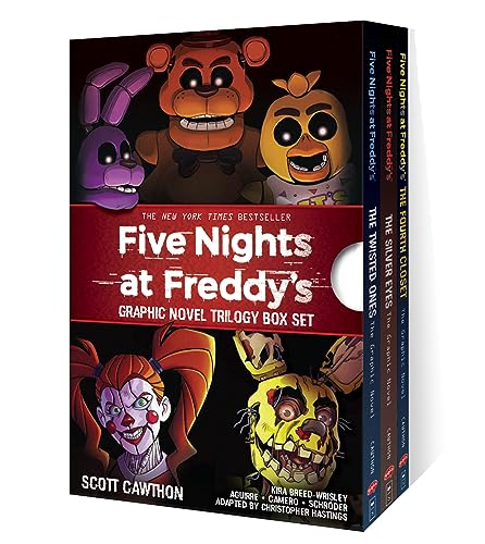 Five Nights at Freddy's Graphic Novel Trilogy Box Set: The Fourth Closet / the Twisted Ones / the Silver Eyes von Scholastic