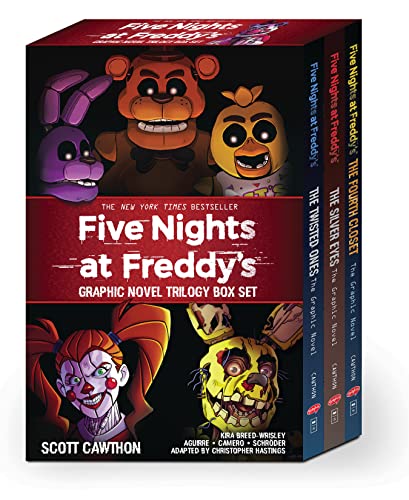 Five Nights at Freddy's Graphic Novel Trilogy Box Set: The Fourth Closet / the Twisted Ones / the Silver Eyes Five Nights at Freddy's Graphic Novel Trilogy Box Set: The Fourth Closet / the Twisted Ones / the Silver Eyes
