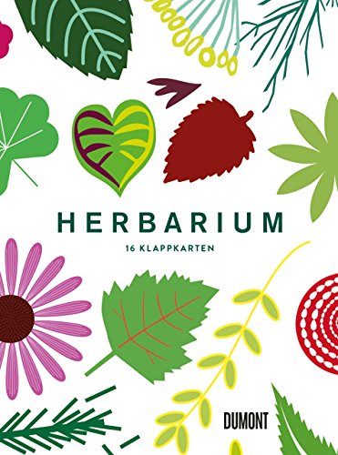 Herbarium: 16 Klappkarten (Von Bäumen, Blüten und Büchern, Band 4) von DuMont Buchverlag GmbH