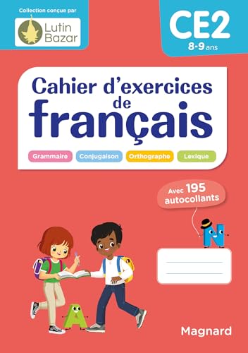 Cahier d'exercices de français CE2: Une collection conçue par Lutin Bazar von MAGNARD