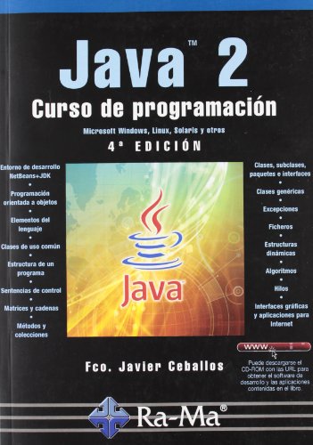 Java 2 : curso de programación von RA-MA S.A. Editorial y Publicaciones