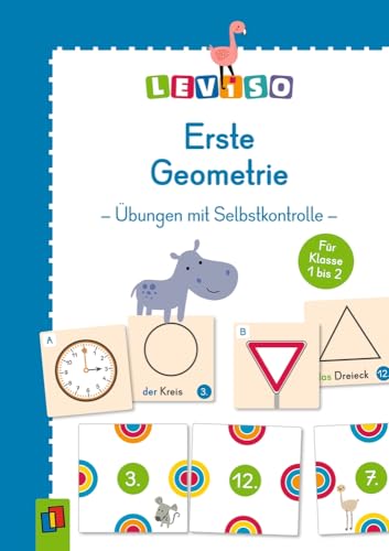 Erste Geometrie – für Klasse 1/2​: Übungen mit Selbstkontrolle (LEVISO) von Verlag an der Ruhr