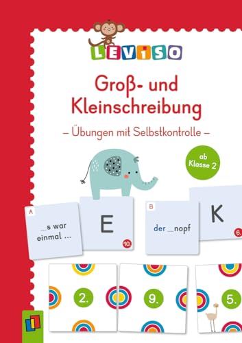 Groß- und Kleinschreibung – ab Klasse 2: Übungen mit Selbstkontrolle (LEVISO) von Verlag an der Ruhr