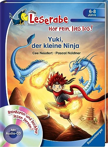 Yuki, der kleine Ninja - Leserabe ab 1. Klasse - Erstlesebuch für Kinder ab 6 Jahren (Leserabe - Hör rein, lies los!)