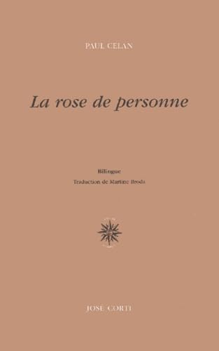 La rose de personne: Edition bilingue français-allemand La rose de personne: Edition bilingue français-allemand