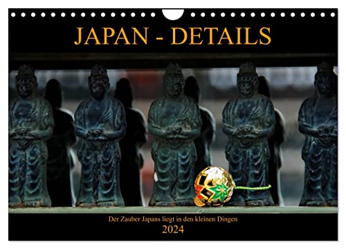 Japan - Details (Wandkalender 2024 DIN A4 quer), CALVENDO Monatskalender von CALVENDO