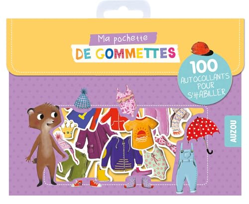 MA POCHETTE DE GOMMETTES - 100 AUTOCOLLANTS POUR S'HABILLER von PHILIPPE AUZOU
