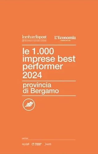 Le 1000 imprese best performer 2024. Provincia di Bergamo von Post Editori