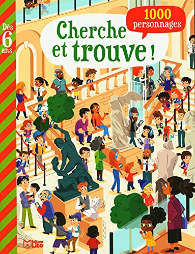 Mon grand livre de jeux - Cherche et trouve 1000 personnages - Dès 6 ans