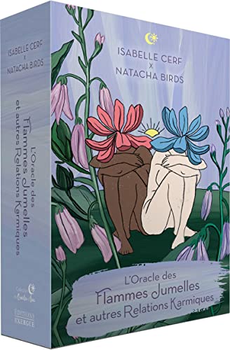 Coffret L'Oracle des flammes jumelles et autres relations karmiques: Le livre explicatif avec 42 cartes, 1 sac en coton, et 1 foulard de tirage von EXERGUE