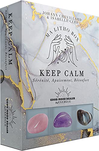 Coffret Ma Litho Box - Keep Calm (sérénité, apaisement, réconfort)