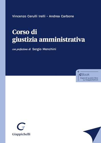Corso di giustizia amministrativa von Giappichelli