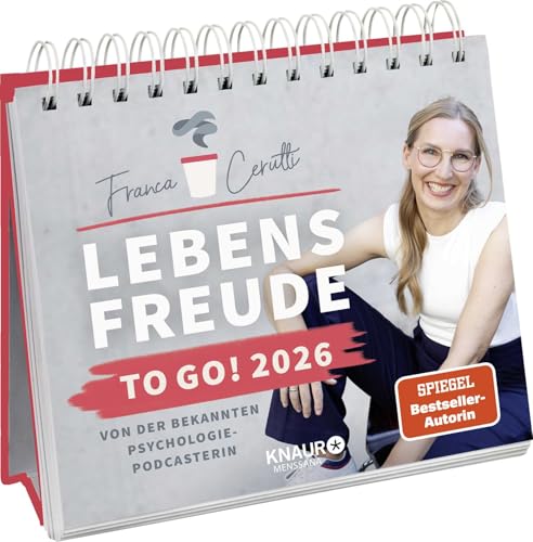 Wochenkalender 2026: Lebensfreude to go!: Von der bekannten Psychologie-Podcasterin von Knaur MensSana Kalender