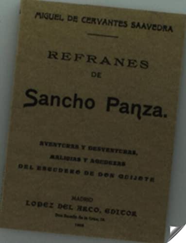 Refranes de Sancho Panza