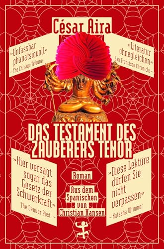 Das Testament des Zauberers Tenor: Roman (Bibliothek César Aira)