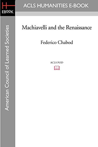 Machiavelli and the Renaissance