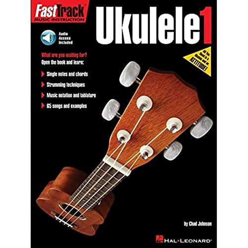 Fast Track: Ukulele Book 1: Noten, Lehrmaterial, CD für Ukulele von Music Sales