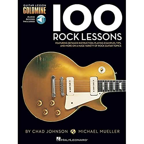 Guitar Lesson Goldmine: 100 Rock Lessons: Lehrmaterial, CD für Gitarre, Tabla Tarang: Guitar Lesson Goldmine Series von HAL LEONARD