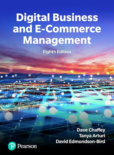 Digital Business and E-commerce (Business and Economics) von Pearson Education