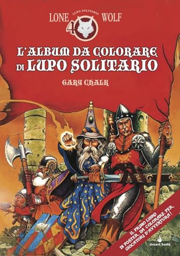 L'album da colorare di Lupo Solitario von Raven