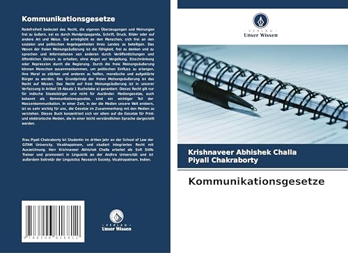 Kommunikationsgesetze: DE von Verlag Unser Wissen