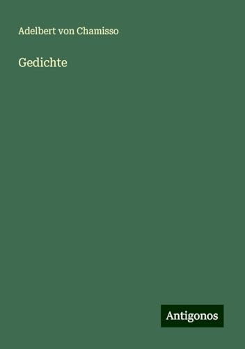 Gedichte Gedichte von Antigonos Verlag