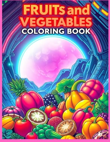 Fruits and Vegetables Bold and Easy Coloring Book: A Fun and Simple Coloring Book for Kids and Beginners Fruits and Vegetables Bold and Easy Coloring Book: A Fun and Simple Coloring Book for Kids and Beginners von Independently published
