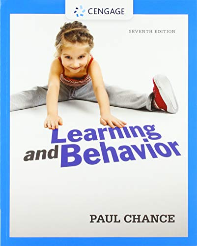 Learning and Behavior von Wadsworth Publishing Co Inc