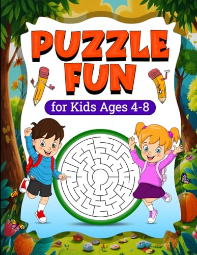 Puzzle Fun For Kids 4-8 von Independently published