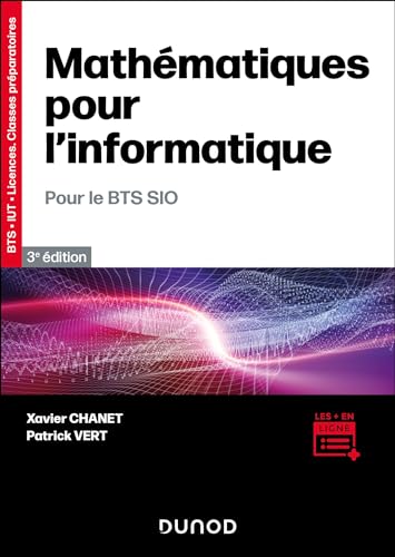Mathématiques pour l'informatique - 3e éd.- Pour le BTS SIO: Pour le BTS SIO von DUNOD