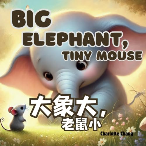 Big Elephant, Tiny Mouse: A Big Bilingual Rhyming Opposites Storybook for Little Readers in English, Simplified Chinese, and Pinyin (Multilingual Vocab Learning for Kids) von Yue Chang