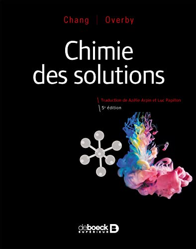 Chimie des solutions von De Boeck Supérieur