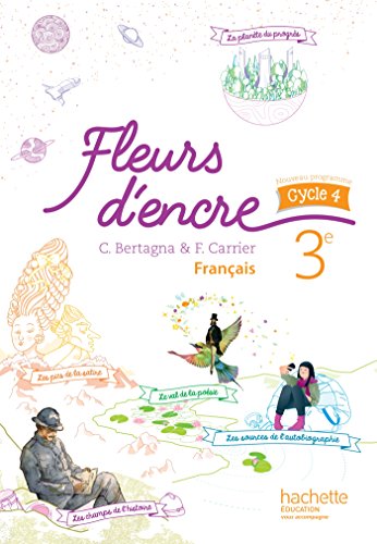 Feuilleter l'ouvrage Fleurs d'encre français cycle 4 / 3e . Livre élève von Hachette