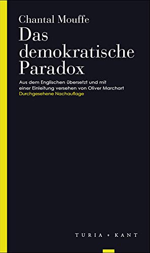 Das demokratische Paradox (Turia Reprint) von Turia + Kant, Verlag