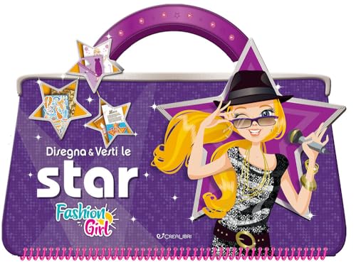 Disegna e vesti le star. Fashion girl. Ediz. a spirale Disegna e vesti le star. Fashion girl. Ediz. a spirale von Crealibri
