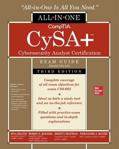 Comptia Cysa+ Cybersecurity Analyst Certification All-In-One Exam Guide, Second Edition (Exam Cs0-002) von McGraw-Hill Education