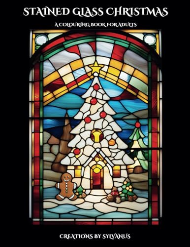 Stained Glass Christmas (Relaxing, but Complicated) von Independent Publishing Network
