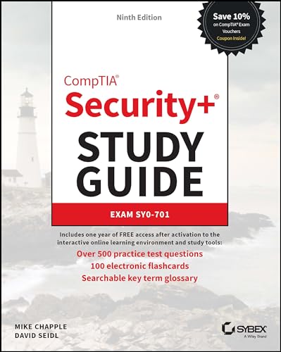 CompTIA Security+ Study Guide with over 500 Practice Test Questions: Exam SY0-701 (Sybex Study Guide) von Sybex