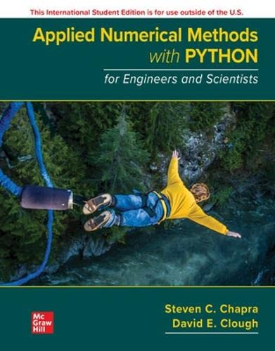 Applied Numerical Methods with Python for Engineers and Scientists ISE von McGraw-Hill Education