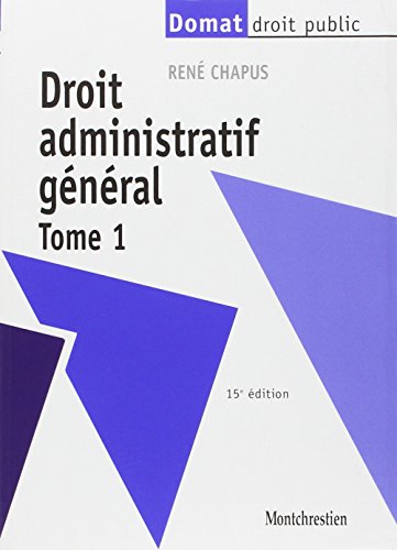 Droit administratif general tome 1 15e ed. von LGDJ